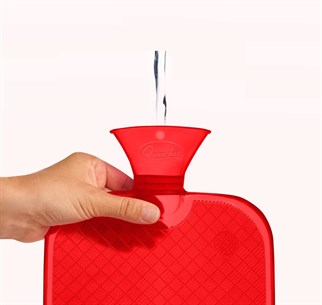 Schön Koku Yapmayan Sıcak Su Torbası - Şeffaf KırmızıSchön